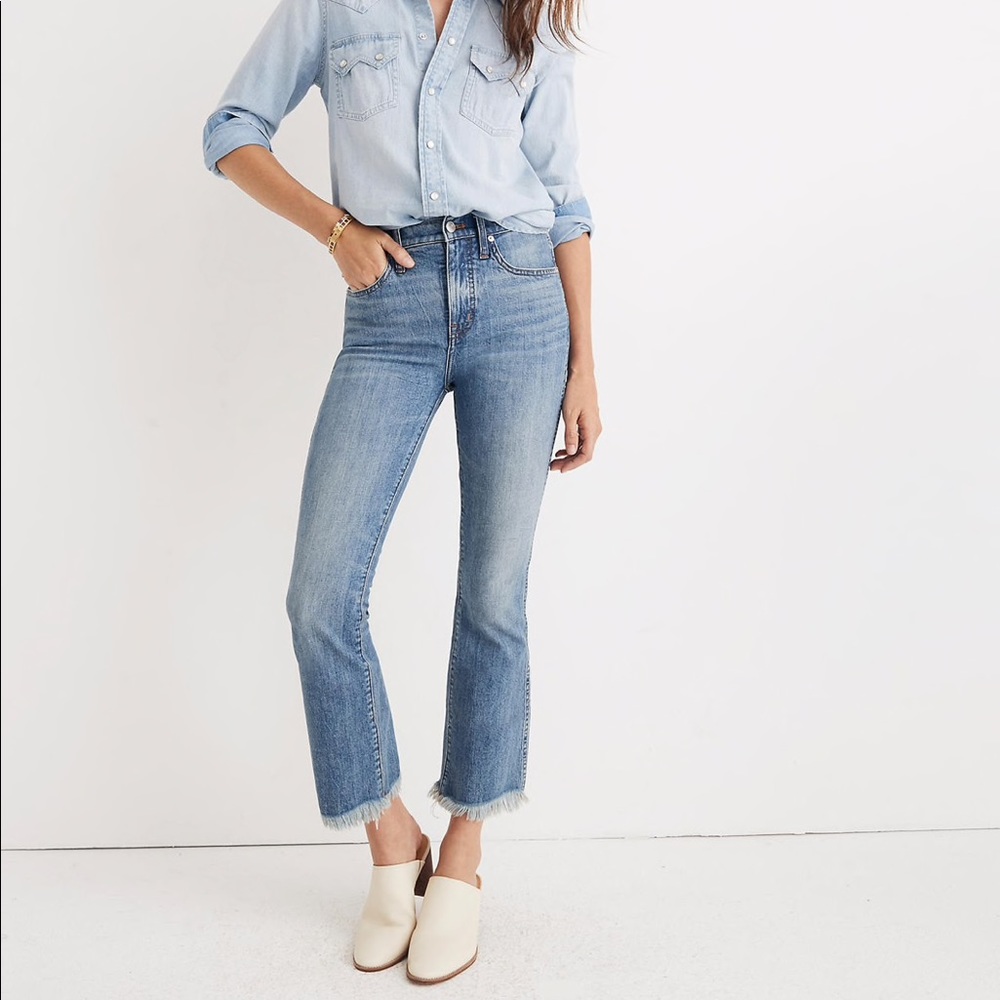 Madewell Cali Demi-Boot Jeans in Comfort Stretch